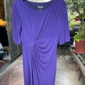 CONNECTED Purple dress for all occasions.